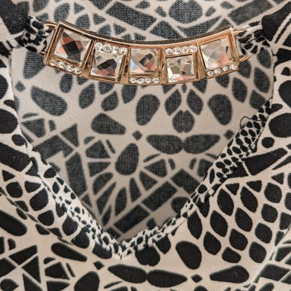 HAANI  PRINT DRESS - Picture 5 of 6
